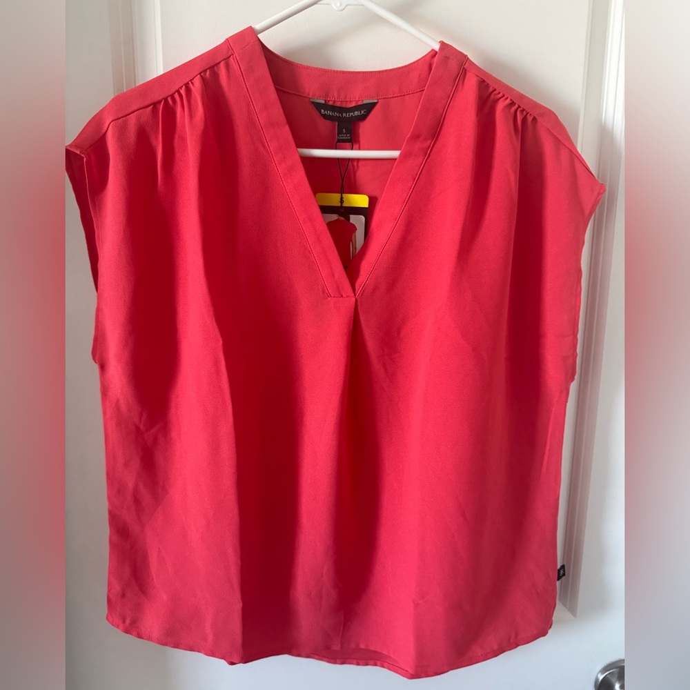 NWT Banana Republic Women's Pink Blouse